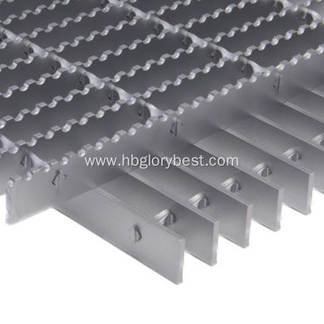 Hot Dip Galvanized Heavy Duty Metal Building Material Walkway Steel Bar Grating
